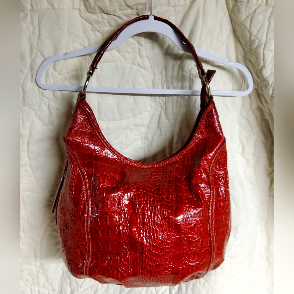 Large red handbag Alfred Dunner